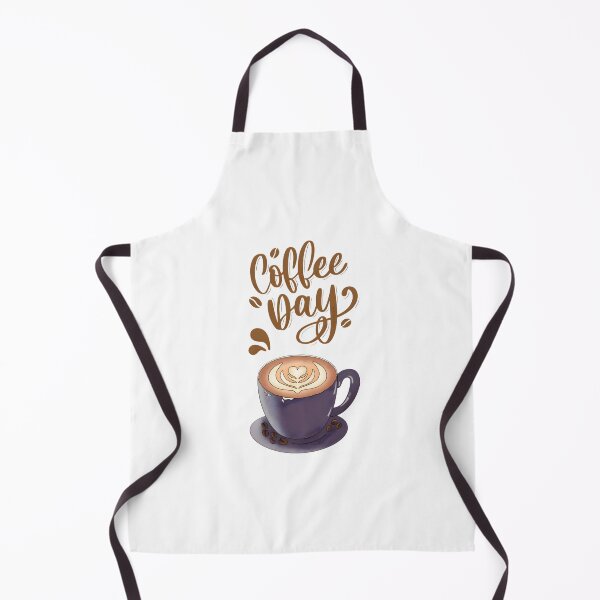 Item preview, Coffee Day Cute Latte Art Ceramic Mug Illustration designed and sold by ThunderRed.