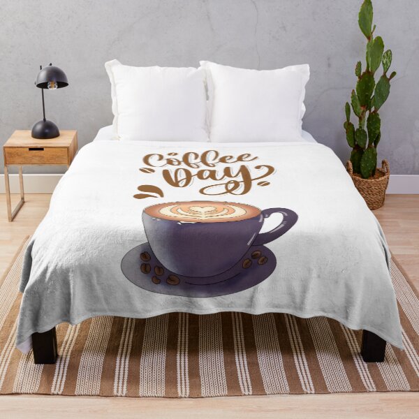 Item preview, Coffee Day Cute Latte Art Ceramic Mug Illustration designed and sold by ThunderRed.