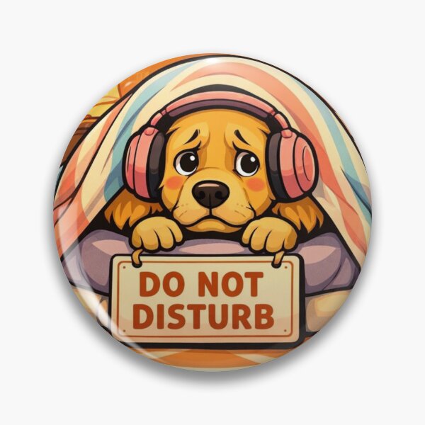 Item preview, Anxious Golden Retriever – Funny Cozy Dog Under Blanket Design designed and sold by Timeless Junction.