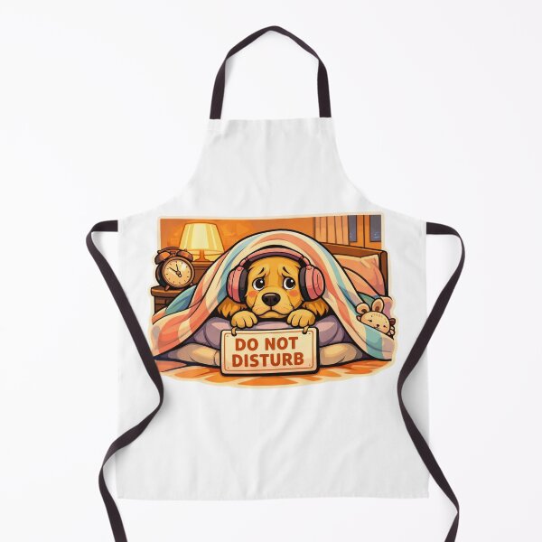 Item preview, Anxious Golden Retriever – Funny Cozy Dog Under Blanket Design designed and sold by Timeless Junction.