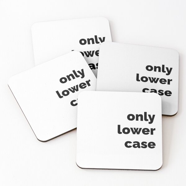 Item preview, Only lower case designed and sold by ArtistTejal.