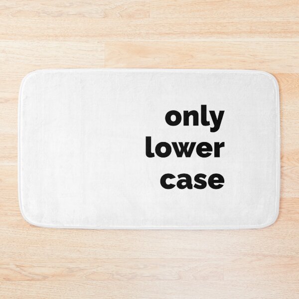Item preview, Only lower case designed and sold by ArtistTejal.