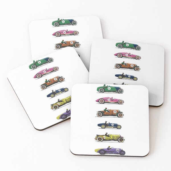 Item preview, Vintage Classic Car Colection designed and sold by PrintCarClub.