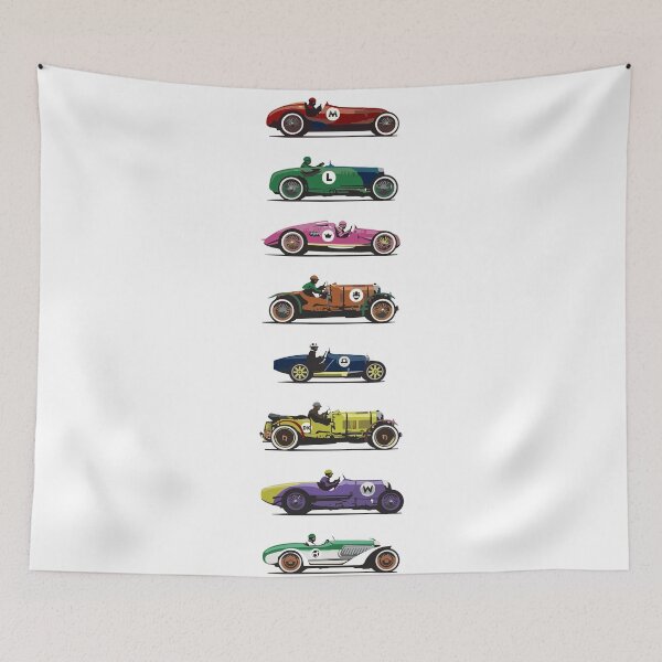 Item preview, Vintage Classic Car Colection designed and sold by PrintCarClub.