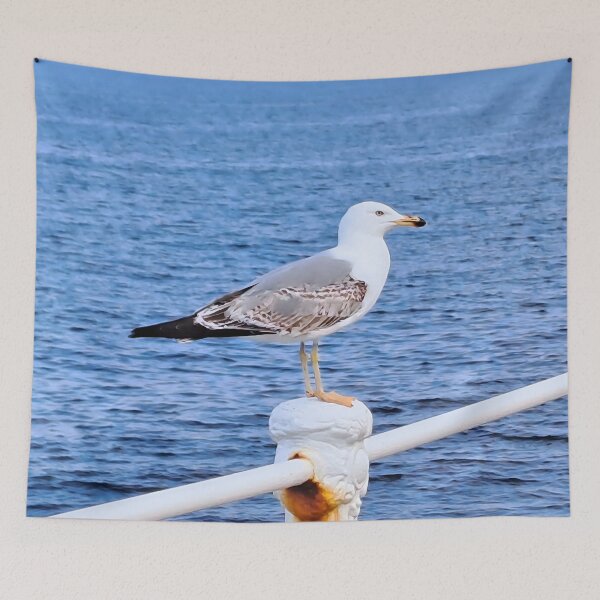 Item preview, Seagull Constanta Romania – Black Sea Photography designed and sold by MSMPrintDesign.