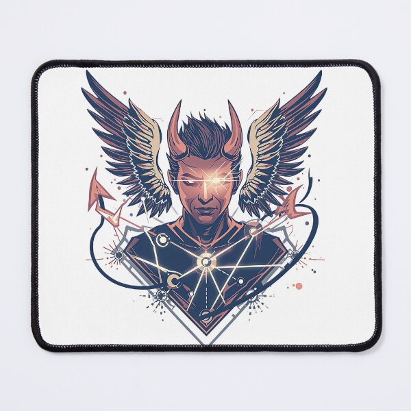 Item preview, Strategic Vision – Cyber Devil Angel of Infinite Foresight designed and sold by Artisan Finds Online.