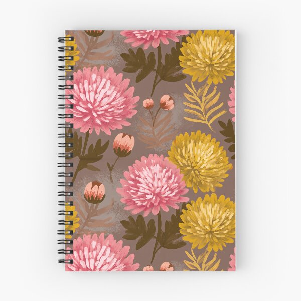 Item preview, Lush Chrysanthemum - Botanical Garden Pattern - Dad Fathers Day Gifts designed and sold by RoyalStarsPatts.