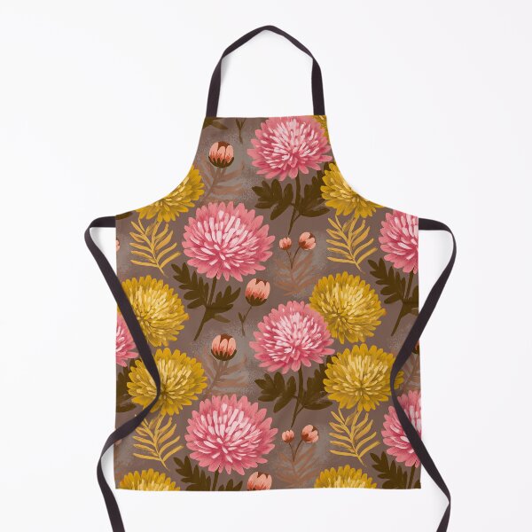 Item preview, Lush Chrysanthemum - Botanical Garden Pattern - Dad Fathers Day Gifts designed and sold by RoyalStarsPatts.