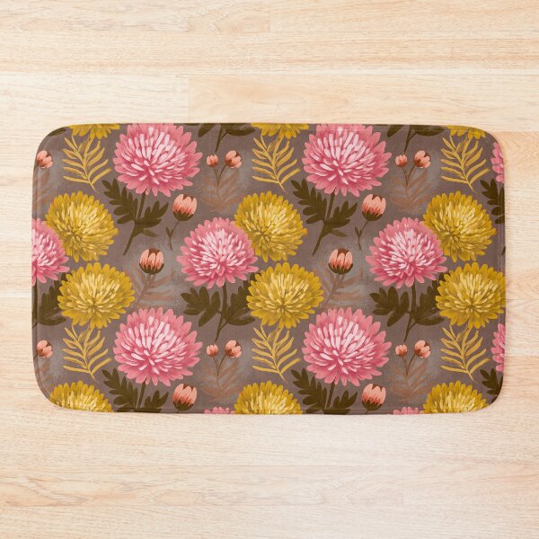 Item preview, Lush Chrysanthemum  - Botanical Garden Pattern  - Dad Fathers Day Gifts designed and sold by RoyalStarsPatts.