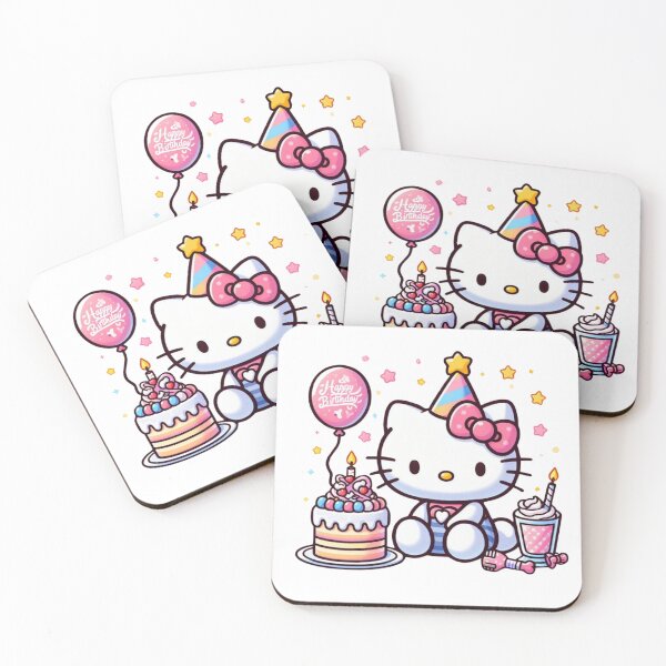 Item preview, Hello Kitty Birthday Party Pink Kawaii Aesthetic Celebration designed and sold by rfd2.