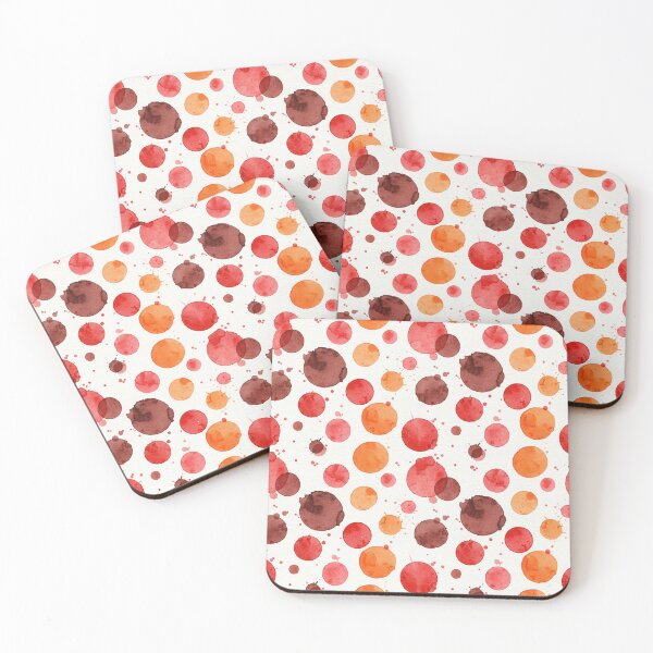 Item preview, Watercolor Dots Pattern  designed and sold by wissal.studio.