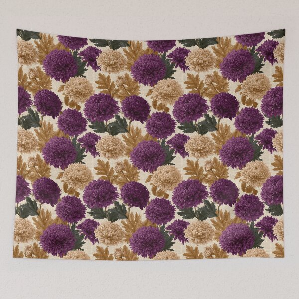 Item preview, Cute Chrysanthemum Texture - Hawaiian Flower Pattern  - Dads Day Gifts designed and sold by RoyalStarsPatts.