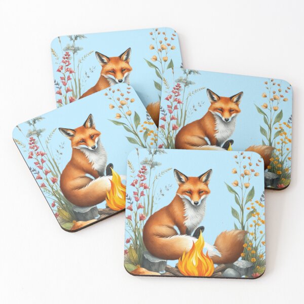 Item preview, Boho Fox by the Campfire designed and sold by lstaford.