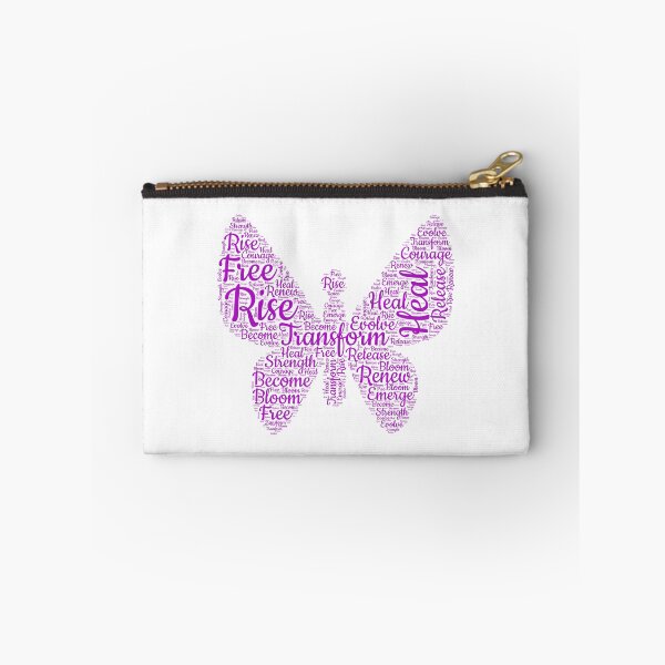 Item preview, Butterfly of Transformation - Mental Health Word Art designed and sold by ImagineNature.