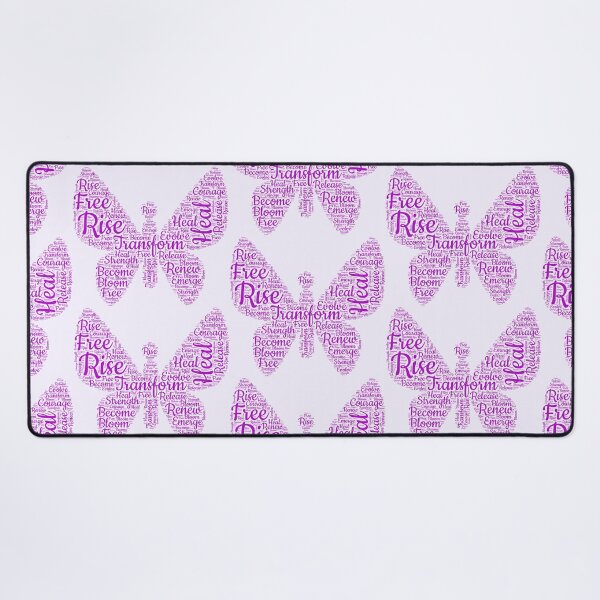 Item preview, Butterfly of Transformation - Mental Health Word Art designed and sold by ImagineNature.