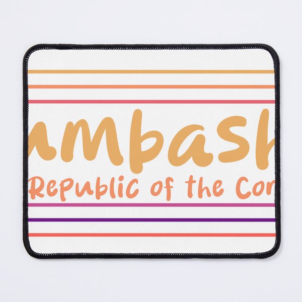 Item preview, Lubumbashi Dr Congo City Marked On Country Map designed and sold by TheIconSmith.