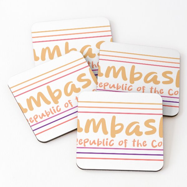 Item preview, Lubumbashi Dr Congo City Marked On Country Map designed and sold by TheIconSmith.