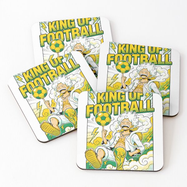 Item preview, Joyful Football King - Comic Pop Art Soccer Champion designed and sold by MugenAnime.