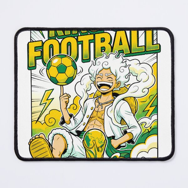 Item preview, Joyful Football King - Comic Pop Art Soccer Champion designed and sold by MugenAnime.