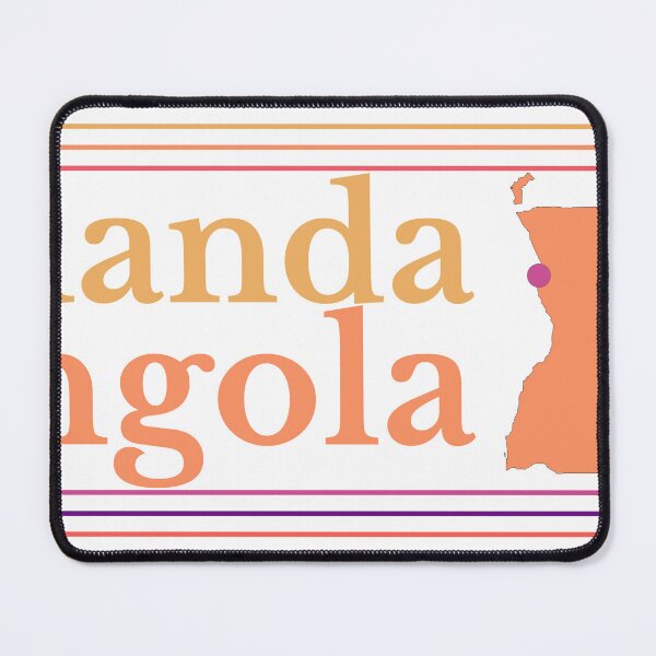 Item preview, Luanda Angola City Marked On Country Map designed and sold by TheIconSmith.