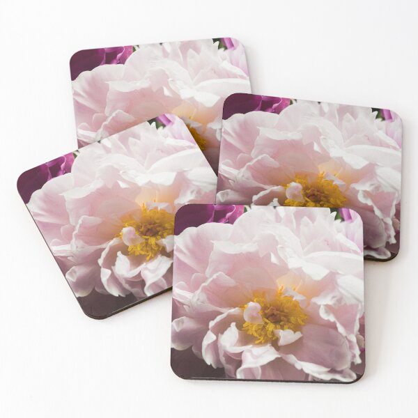 Item preview, Soft Light Pink Peony Flower Macro Print designed and sold by Apex_Visuals.