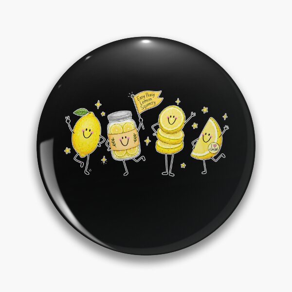 Item preview, Easy Peasy Lemon Squeezy designed and sold by CharmiA Fox.