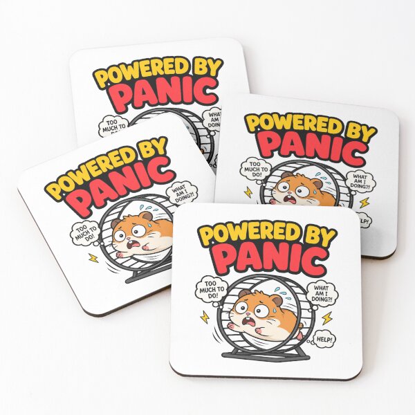 Item preview, Anxious Hamster Overwhelmed Work Gift designed and sold by Gentlestate.
