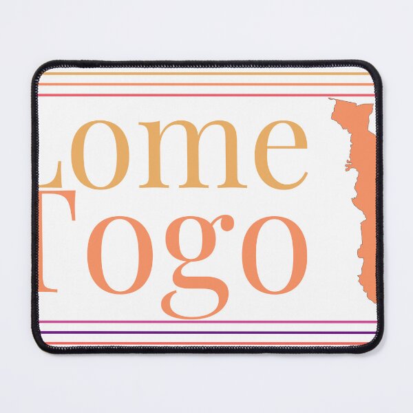 Item preview, Lome Togo City Marked On Country Map designed and sold by TheIconSmith.