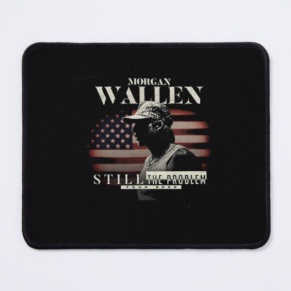 Item preview, Morgan Wallen Tour 2026 Still The Problem Patriotic Fan designed and sold by Lenschoolmann.