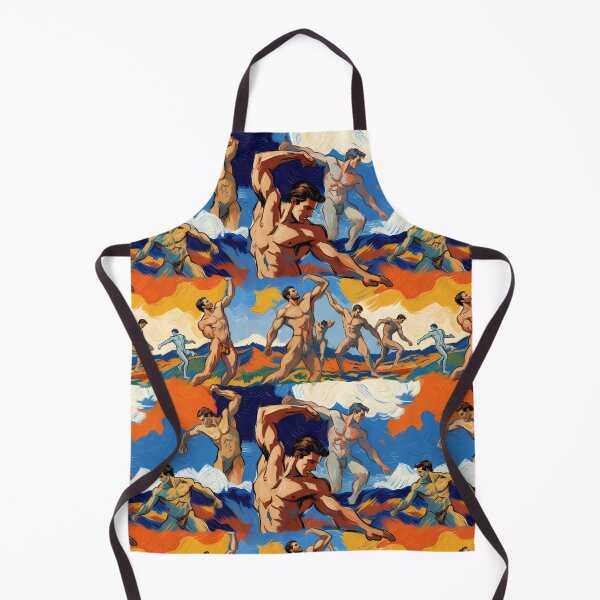 Item preview, Dynamic Muscle Men in Motion designed and sold by ZhivanCrimson.