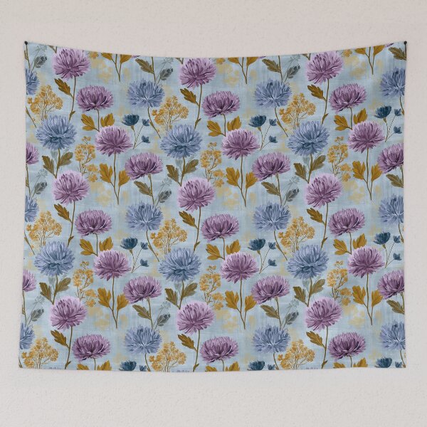 Item preview, Radiant Chrysanthemum Flower - Flower Floral Pattern  - Gift Ideas designed and sold by RoyalStarsPatts.