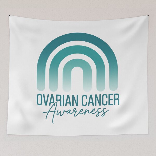 Item preview, Her Fight Is Our Fight Ovarian Cancer Awareness designed and sold by SapfireStuArt.