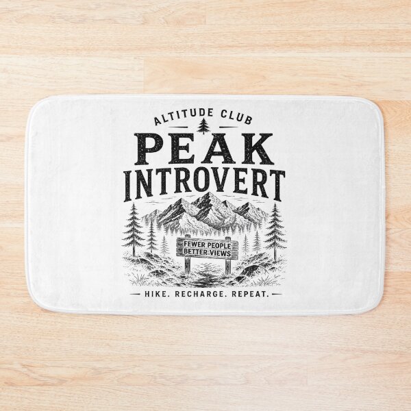 Item preview, Peak Introvert Funny Outdoor Design 3 designed and sold by Miles&Moments.