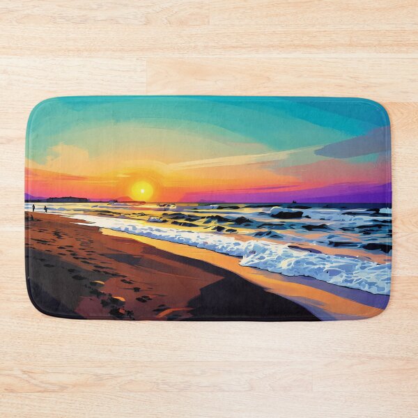 Item preview, Footprints on the Beach designed and sold by tomorrowsart.