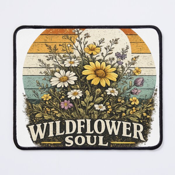 Item preview, Bloom Wild Vintage Floral Retro Sunset designed and sold by Genzfirevibes.
