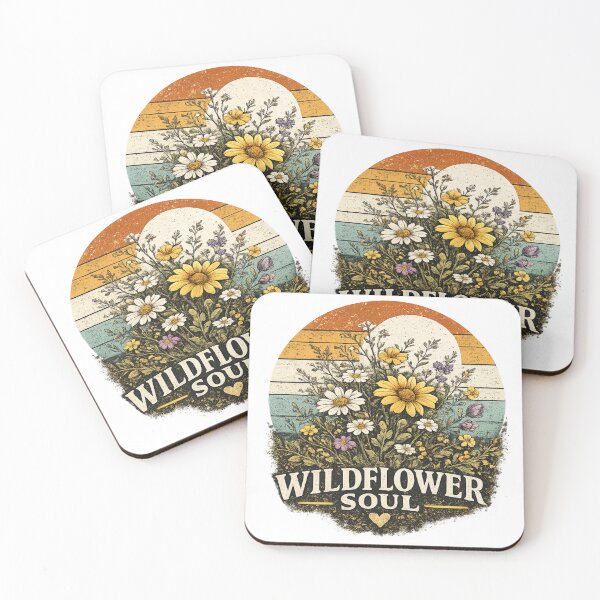 Item preview, Bloom Wild Vintage Floral Retro Sunset  designed and sold by Genzfirevibes.
