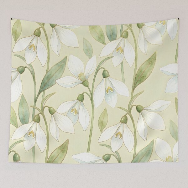 Item preview, Snow Drop Flower  designed and sold by GraphicsClub.