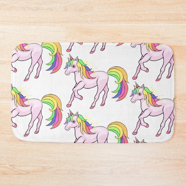 Item preview, magical unicorn with a thick mane designed and sold by OrPolly.