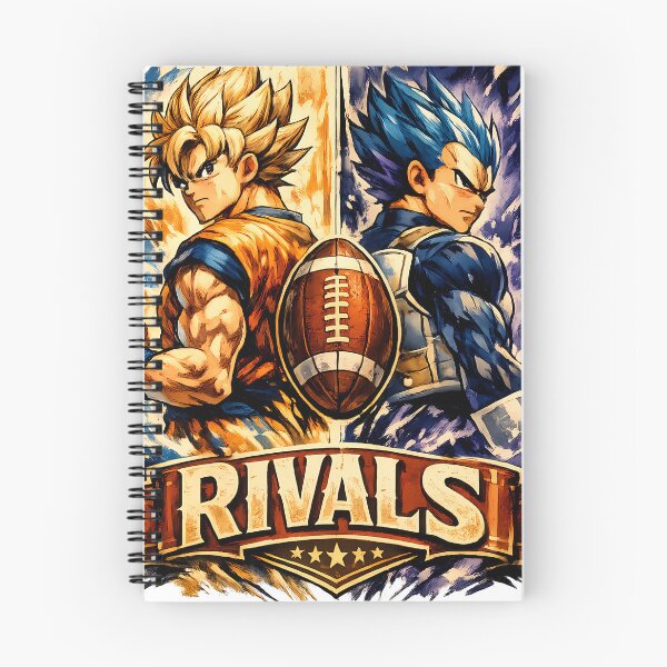 Item preview, Anime Football Rivals - Golden and Blue Super Warrior Gridiron Art designed and sold by MugenAnime.