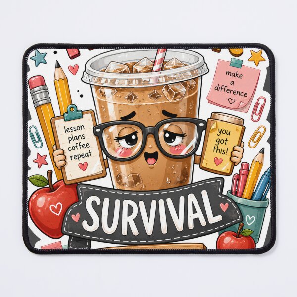Item preview, Teacher Survival Mode designed and sold by Tharaazu.