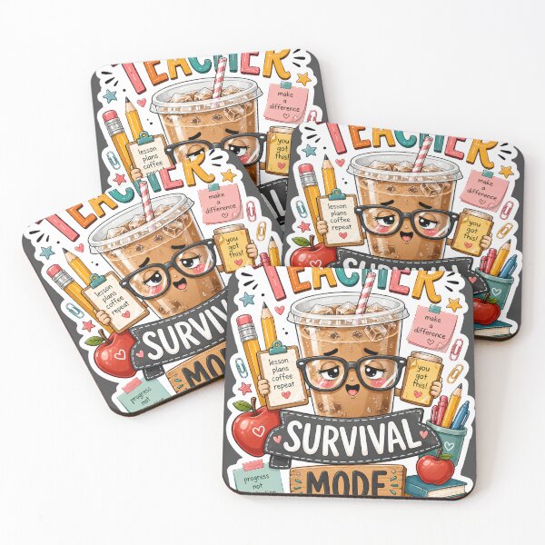 Item preview, Teacher Survival Mode designed and sold by Tharaazu.