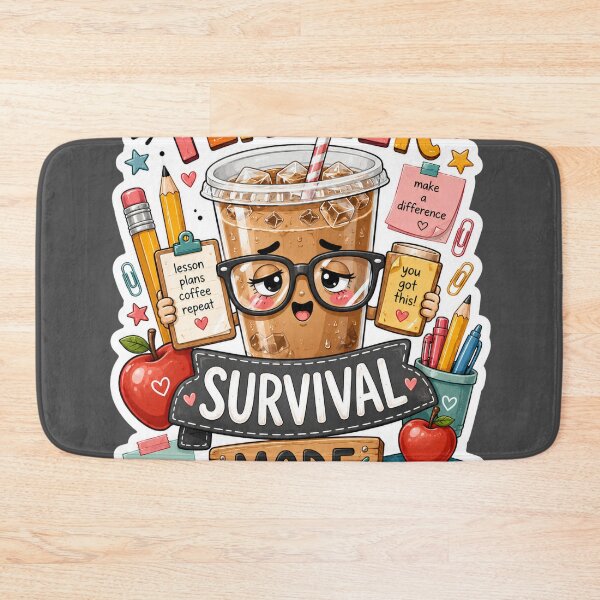 Item preview, Teacher Survival Mode designed and sold by Tharaazu.