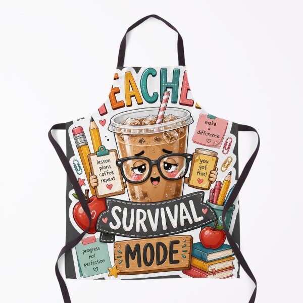 Item preview, Teacher Survival Mode designed and sold by Tharaazu.