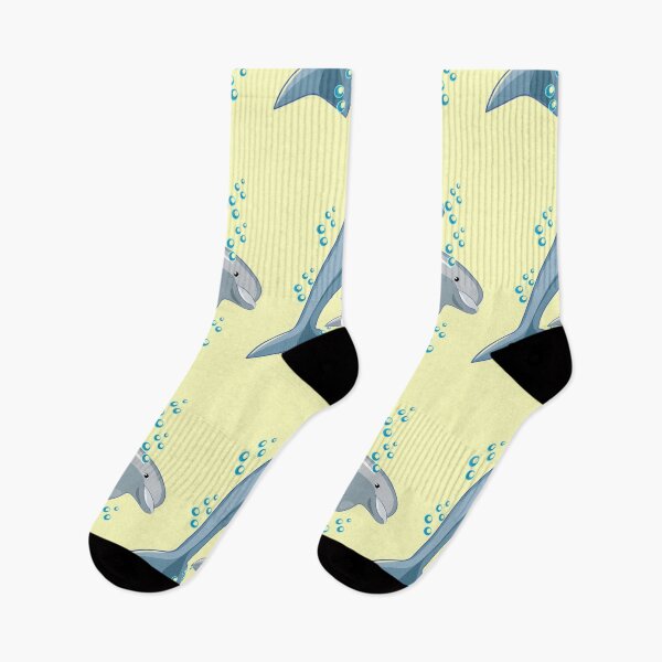 Item preview, fun the dolphin couple is smiling designed and sold by OrPolly.
