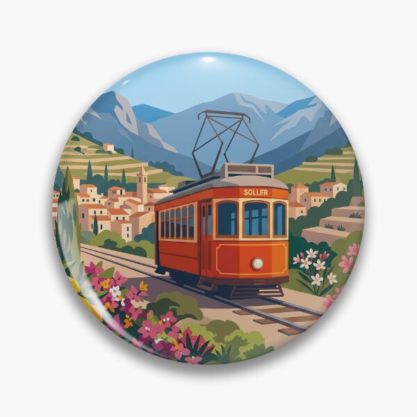 Item preview, Soller Mallorca Retro Travel  designed and sold by MavtM.