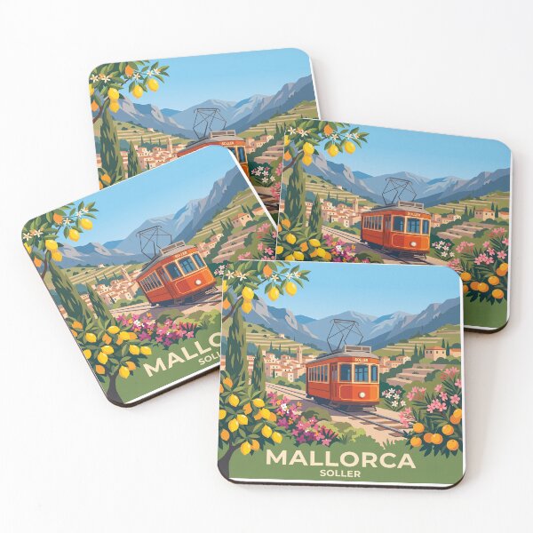 Item preview, Soller Mallorca Retro Travel  designed and sold by MavtM.