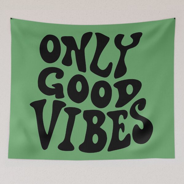 Item preview, Only Good Vibes designed and sold by LittleCatten.