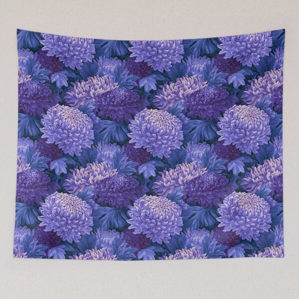 Item preview, Delicate Chrysanthemum Print - Hawaiian Flower Pattern  - Gift Ideas For Women designed and sold by RoyalStarsPatts.