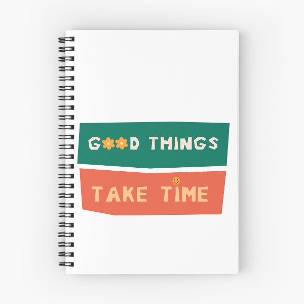 Item preview, Good Things Take Time Motivational Quote Inspirational Patience Mindset designed and sold by RetroMini2026.