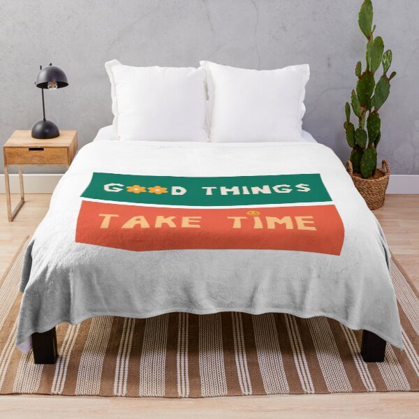 Item preview, Good Things Take Time Motivational Quote Inspirational Patience Mindset designed and sold by RetroMini2026.
